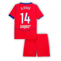 Paris Saint-Germain Desire Doue #14 Replica Third Minikit 2025-26 Short Sleeve (+ pants)